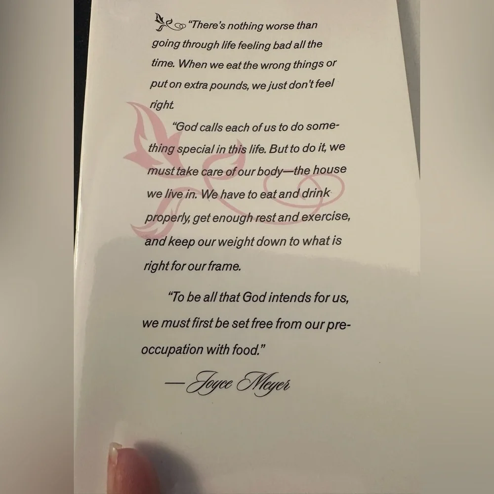 Eat and Stay Thin: Simple, Spiritual, Satisfying‎ Weight Control Hardcover